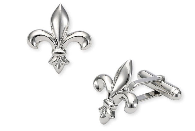 David Donahue Fleur de Lis Cuff Links, ,  , David Donahue